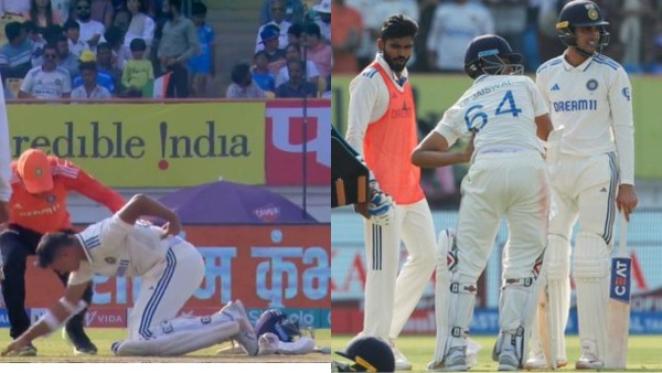 India vs England : Yashasvi Jaiswal retired hurt after scoring third test century 