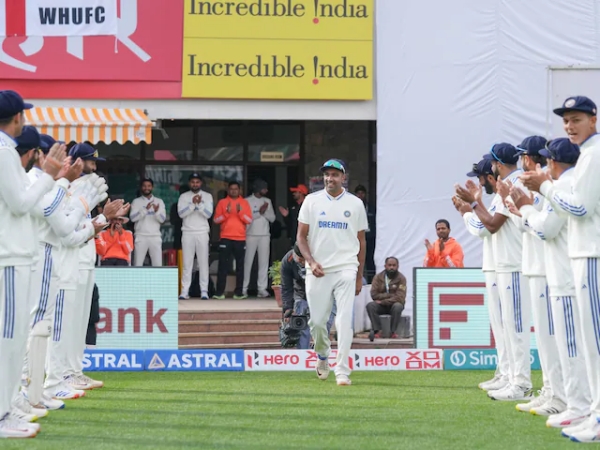 IND vs ENG Ravichandran Ashwin shares the joy after getting the Guard of Honour Respect from the Indian Players in the 100th Test