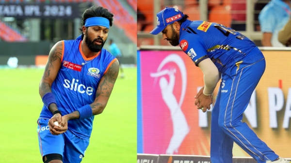 IPL 2024 Rohit Sharma not happy with Hardik Pandya after losing the GT vs MI match IPL 2024 Rohit Sharma not happy with Hardik Pandya after losing the GT vs MI match