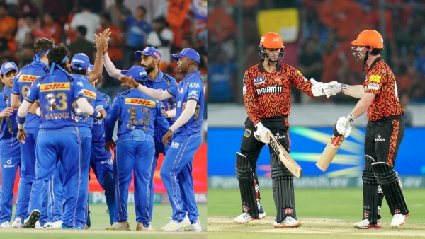 SRH vs MI With help of Abhishek Klassen and Head SRH set a target of 278 runs for Mumbai to win at Hyderabad in the IPL 2024