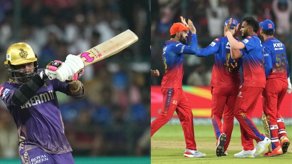 IPL 2024 RCB vs KKR Sunil Narine always score runs against RCB