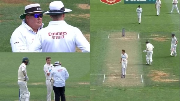 NZ vs AUS 1st Test : Cameron Green - Josh Hazlewood ran but didnt crossed the crease 