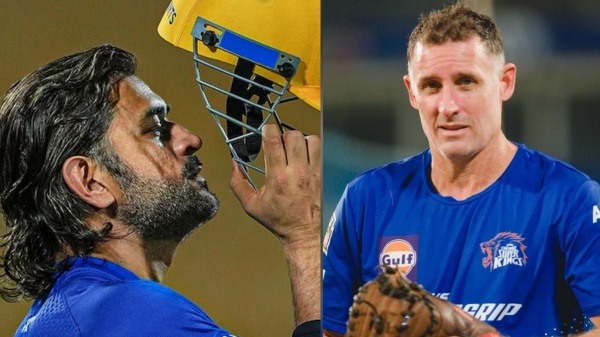 IPL 2024 Will MS Dhoni be CSK opening batsman Mike Hussey explains the possibility