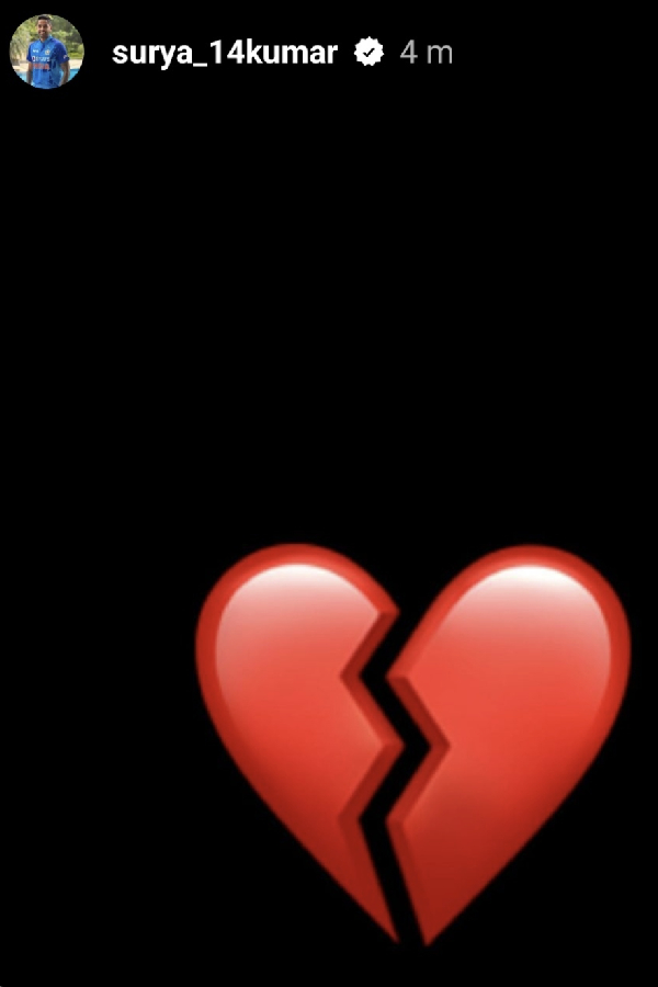 Mumbai indians star suryakumar yadav cryptic message confirms about his injury