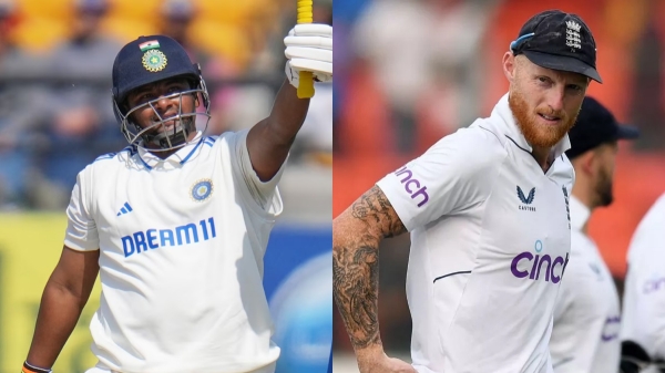 India vs England Sarfaraz Khan tackled Ben Stokes plan to took his wicket