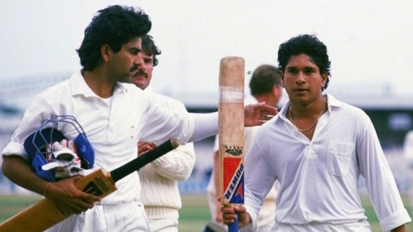 India vs England - sachin tendukar hits 165 runs in 1993 Chennai Test