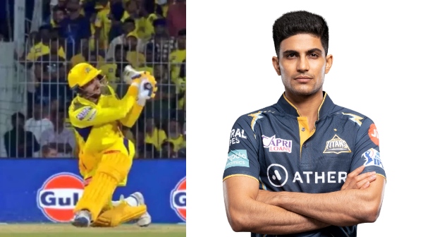 IPL 2024 CSK vs GT Sameer Rizwi hit first ball to six Shubman Gill in awe IPL 2024 CSK vs GT Sameer Rizwi hit first ball to six Shubman Gill in awe