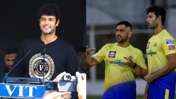IPL 2024 : Shivam Dube saw Dhonis craze in Tamilnadu college 