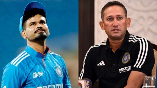 India vs England Shreyas Iyer practiced in KKR camp which makes Ajit Agarkar furious India vs England Shreyas Iyer practiced in KKR camp which makes Ajit Agarkar furious