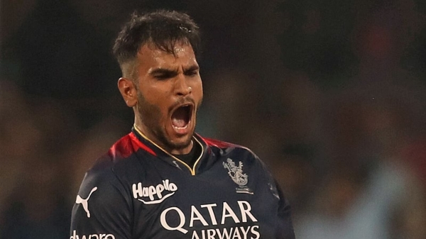 CSK vs RCB Ravichandran Ashwin applauds for RCB Bowler Vyshak Vijayakumar who bowled great in Ranji Trophy