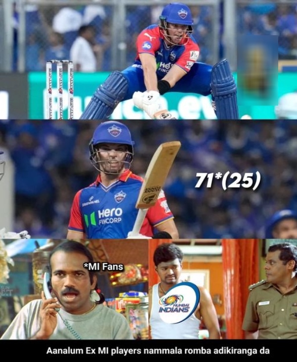 MI vs DC IPL 2024 Fantastic memes from Social media after Mumbai won by 29 runs against Delhi Capitals