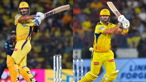 IPL 2024 CSK vs KKR What is the reason behind CSK changing the batting order in place of Rahane for Mitchell