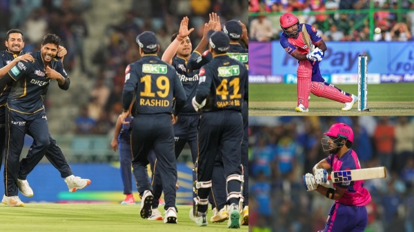 IPL 2024 RR vs GT Rajasthan Royals set a target of 197 runs for Gujarat Titans to win at Jaipur
