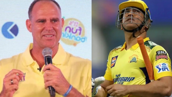 IPL 2024- No MS Dhoni Mathew Hayden Hails this 28 year old as cleanest hitter