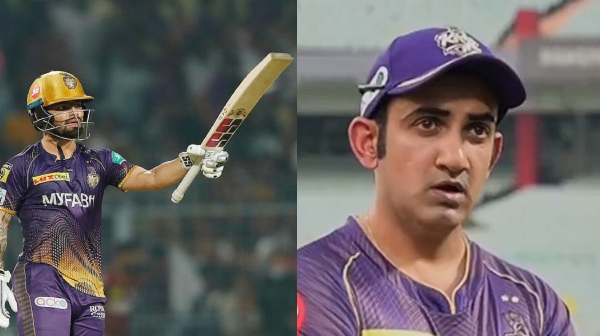 IPL 2024 KKR vs DC Rinku Singh got an opportunity to prove his batting form but failed
