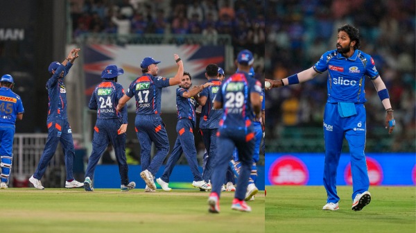 IPL 2024 LSG vs MI - Mumbai indians suffered 7th loss and LSG Goes Past 3rd position