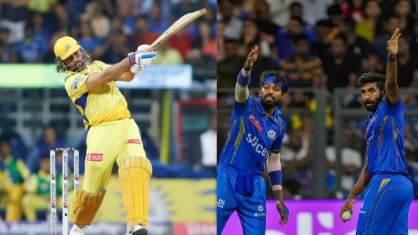 IPL 2024 - MS Dhoni hat trick sixers in last over Put CSK above 200 Runs target