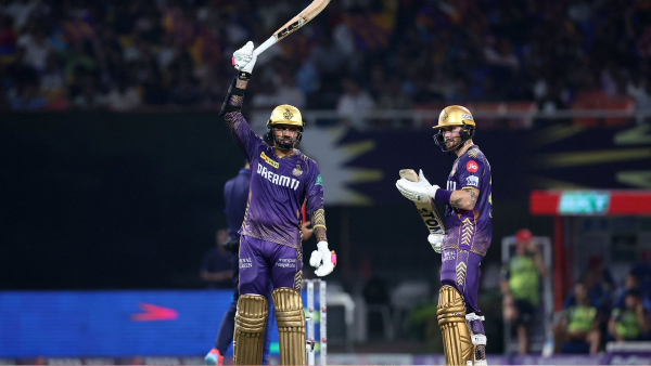 IPL 2024 KKR vs PBKS Match KKR set a target of 262 runs for Punjab Kings to win at Kolkata