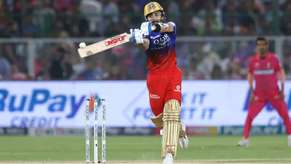 IPL 2024 RR vs RCB Virat Kohli leg injured during fielding and fans got worried IPL 2024 RR vs RCB Virat Kohli leg injured during fielding and fans got worried