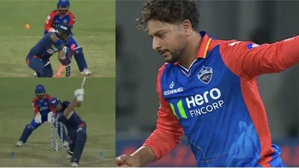 IPL 2024 LSG vs DC Kuldeep yadav dismissed KL Rahul Pooran and Stoinis in just 7 balls against LSG