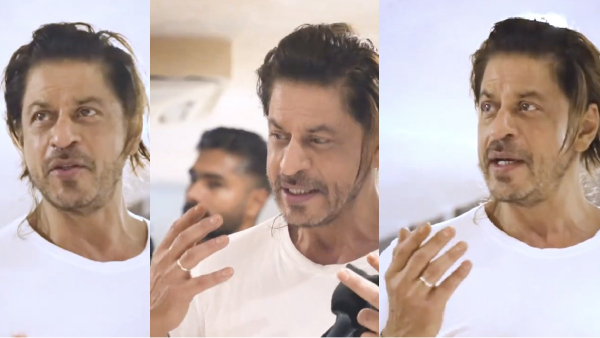 IPL 2024 KKR vs RR Match Shahrukh Khan consoles Gautam Gambhir after KKR lost by 2 wickets against Rajasthan at Home