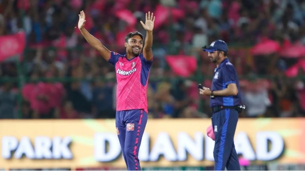 IPL 2024 RR vs MI Match Sandeep Sharma becomes the 3rd bowler to get 5 wickets in the ipl 2024 against Mumbai