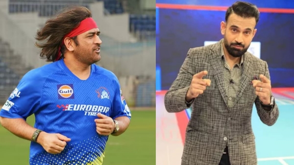 CSK IPL 2024 MS Dhoni won t bat for long in matches says Irfan Pathan