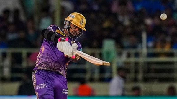 IPL 2024 KKR vs RR- Sunil Narine scored 29 balls half century as Avesh brilliantly caught phil salt
