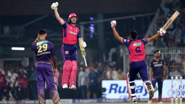 IPL 2024 KKR vs RR result Jos Buttler century helps Rajasthan Royals beat Kolkata Knight Riders