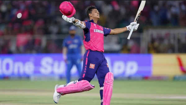 IPL 2024 RR vs MI Yashasvi Jaiswal hit two centuries under the age of 23