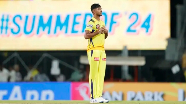IPL 2024 CSK vs SRH Matheesha Pathirana goes off the field after bowling 2 overs for csk against srh at chepauk