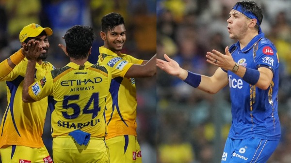 IPL 2024 MI vs CSK Mumbai Indians coach pushes umpire for not giving wide