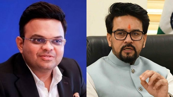 jay shah became BCCI secretary because of his merit says BJP minister anurag thakur