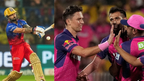 IPL 2024 RCBvs RR Trent Boult bowled 14 dot balls with a wicket in his 4 overs against RCB in the Eliminator
