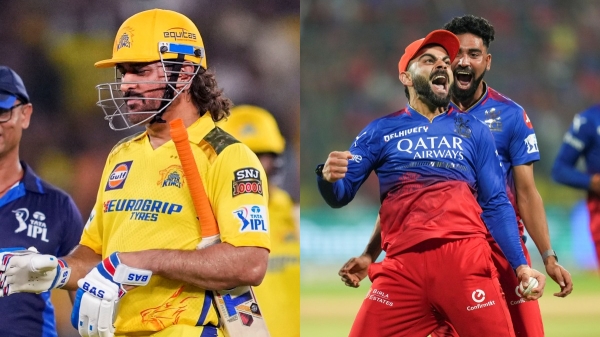 IPL 2024 - RCB Players including Virat kohli disrespects MS Dhoni by not shaking hands