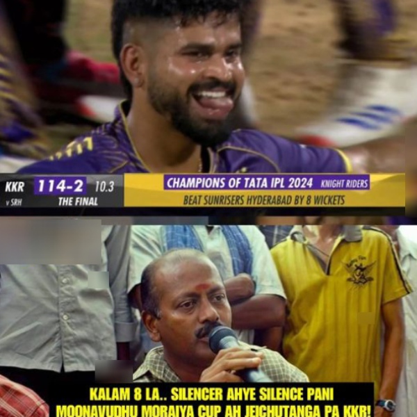 IPL 2024 KKR vs SRH Fantastic memes from social media after kkr won by 8 wickets against srh in the ipl finals 2024