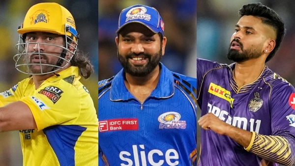 IPL 2024 - Shreyas iyer equals Legendary MS Dhoni and Rohit sharma captaincy