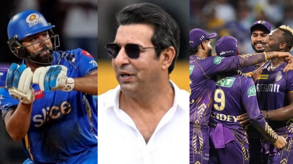 IPL 2024 MI vs KKR I have a feeling that Rohit Sharma will come out from Mumbai Indians says KKR former Coach Wasim Akram