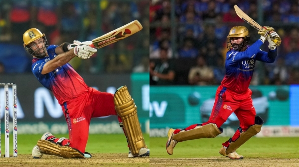 IPL 2024 RCB vs RR Glenn Maxwell equals Dinesh Karthik s duck-out record in IPL