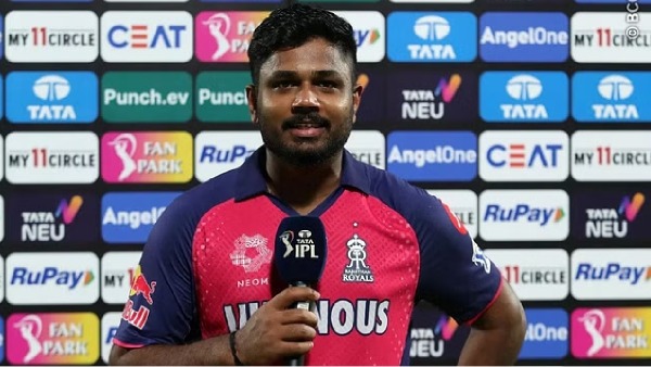 IPL 2024 DC vs RR Rajasthan Captain Sanju Samson fined for 30 of the Match fees for showing displeasure with umpires