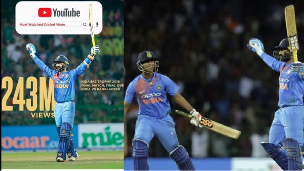 Most-watched cricket video on Youtube Dinesh Karthik features in the top two videos