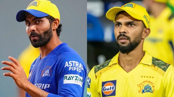 CSK vs RR IPL 2024 Ravindra Jadeja and Ruturaj Gaikwad are unhappy about the drop catch