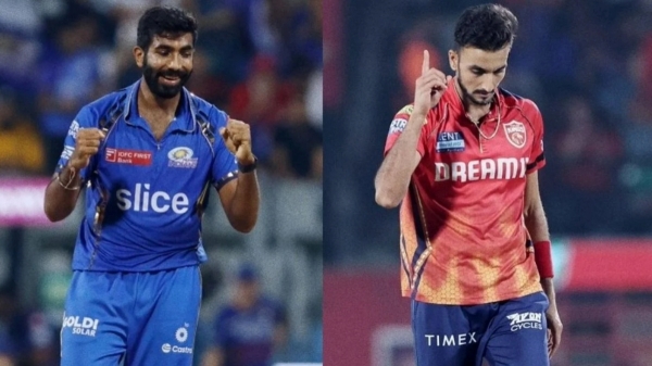 IPL 2024 RR vs PBKS Bumrah is someone who i see as a competitor says PBKS bowler Harshal Patel
