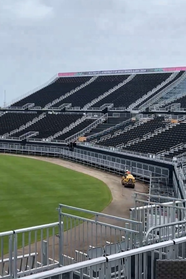 T20 World cup 2024 - Watch the video of beautiful New York cricket stadium