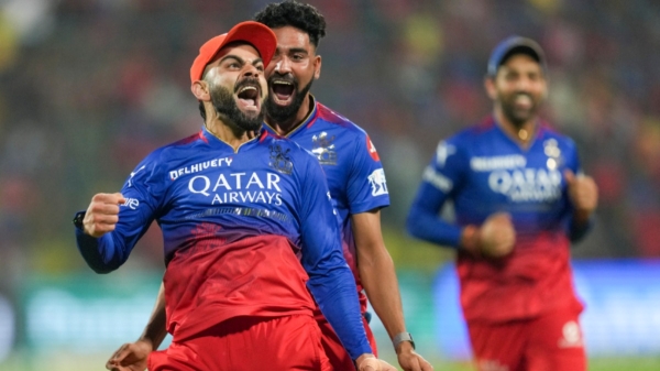 IPL 2024 RCB vs CSK Virat Kohli Argued with Umpires after giving no ball signal to Ferguson