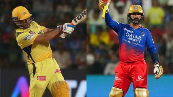 IPL 2024 RCB vs RR CSK fans Questioning RCB fans regarding the Respect given to MS Dhoni and Dinesh Karthik in their last ipl match