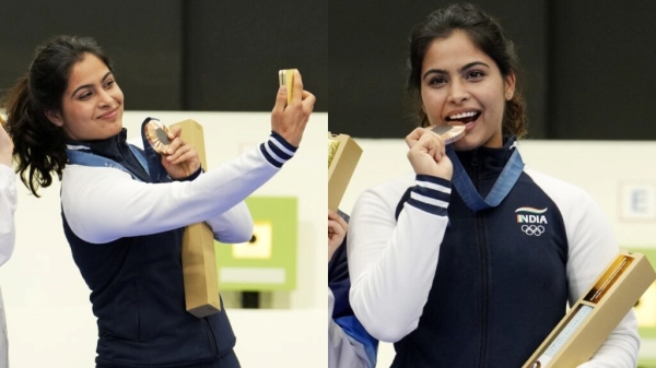 Manu Bhaker Olympics 2024 Paris Olympics 2024