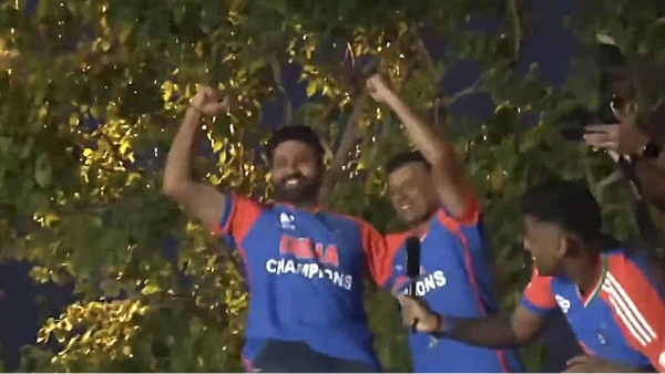 Indian Cricket Team rohit sharma victory parade