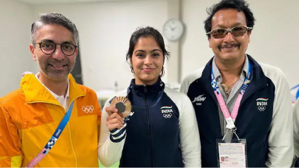 Olympics 2024 manu bhaker bronze shooting mixed 2024