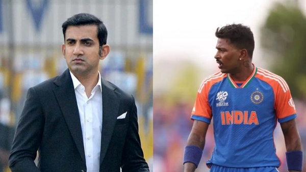 ind vs sl hardik pandya gautam gambhir